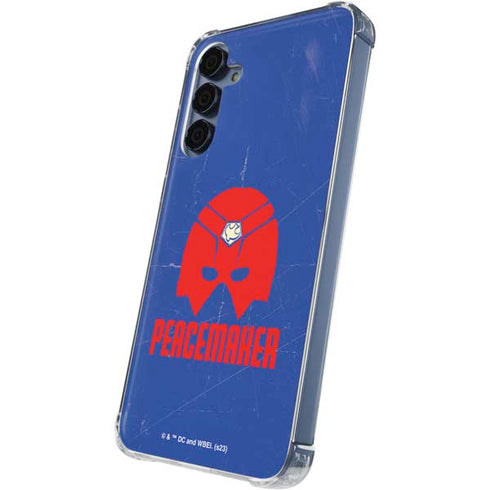 DC Comics Peacemaker Helmet Galaxy A35 5G Clear Case